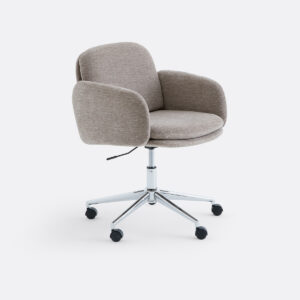 Fauteuil Bellagio La Redoute Intérieurs en tissu chenille avec accoudoirs