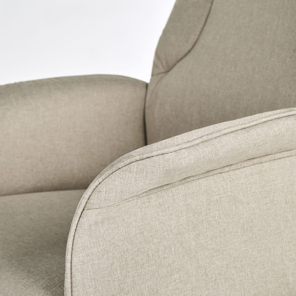 Chaise de bureau Beliani rembourrée avec repose-tête et accoudoirs évasés — vue 9