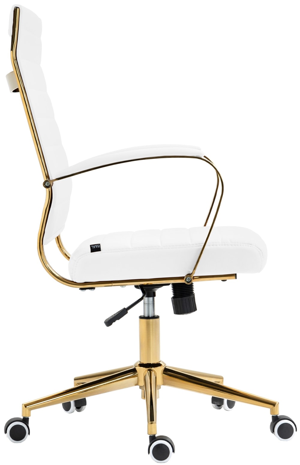 Chaise de bureau CLP Havanna pivotante avec dossier haut et accoudoirs rembourrés — vue 4