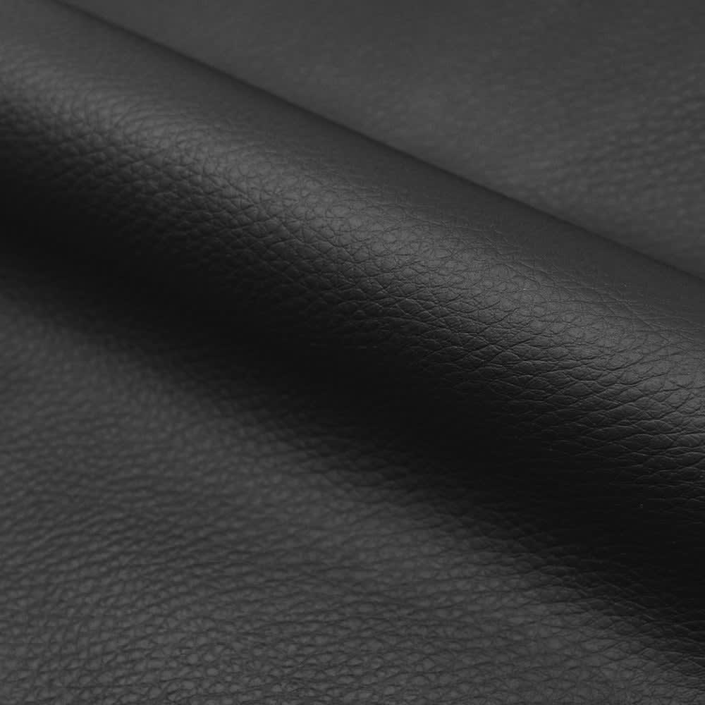Chaise de bureau Maison Pavane Baudoin noire, pivotante, avec dossier rembourré et roulettes — vue 3