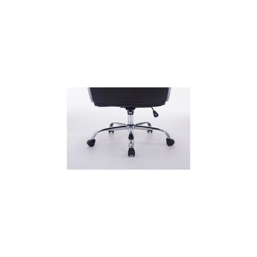 Fauteuil de bureau Big Vancouver en tissu gris foncé avec accoudoirs rembourrés — vue 8